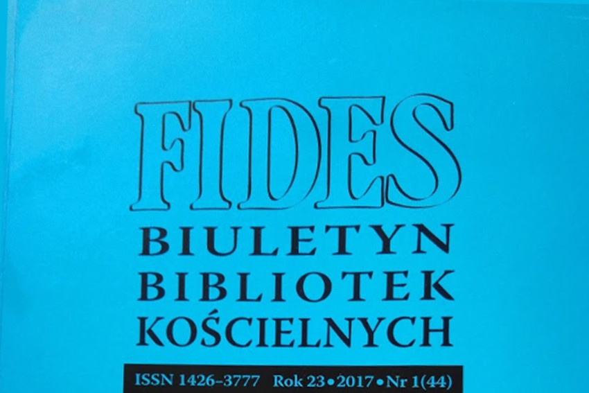 Publikacja badań w Biuletynie Fides